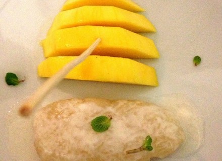 Mangue au riz gluant coco
