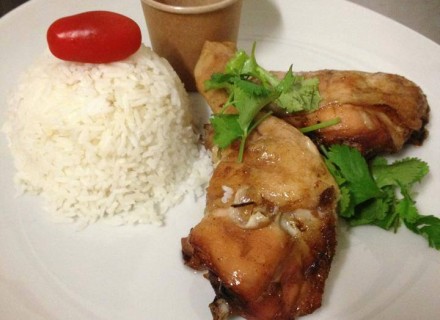 Poulet grillé à la thaï (Suki thai)